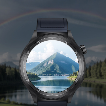 Smartwatch Kumi Gear GT3 111 Trybów SPORT Srebrny