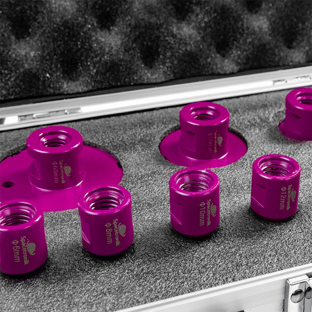 Kameninové diamantové jadrové nože sada 9ks.