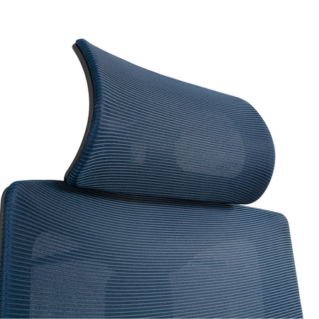 Fotel biurowy obrotowy z podłokietnikiem BARD blue