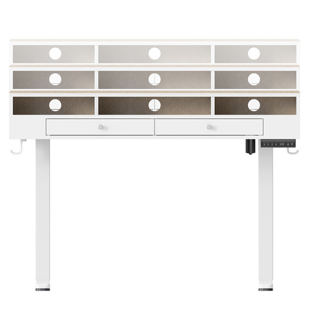 Elektryczne biurko Spacetronik SPEF141WL Frodi