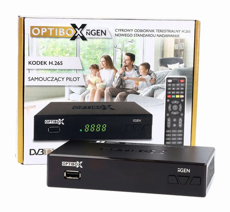 Optibox nGEN H.265 DVB-T2 Tuner