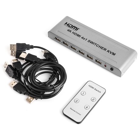 Spacetronik SPH-S411 KVM HDMI 4/1 combiner