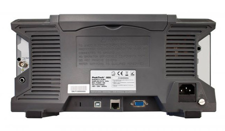 PeakTech 1355 2-channel USB 60MHz digital oscilloscope