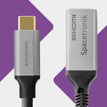 Spacetronik USB-C 3.1 HDMI 8K Adapter 02m