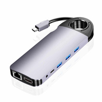 Multiport SPU-M01 USB-C HDMI VGA RJ45 USB 3.0 SD