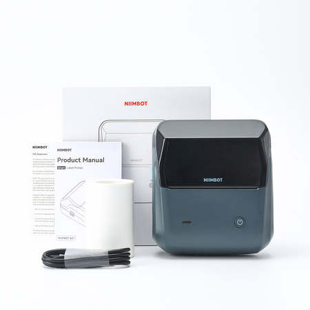 Niimbot D110 blue label printer