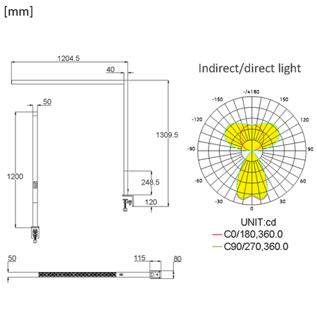 Zestaw Biurkowy Power User PRO: Stelaż 300kg, Blat 180cm, Fotel LUMBO