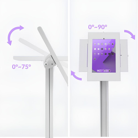 Stojan na tablet POS kryt SPP-134W