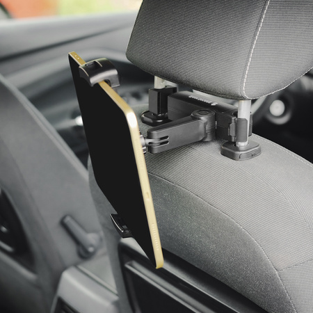 Uchwyt samochodowy za zagłówek na tablet i smartphone Spacetronik SPE-M22