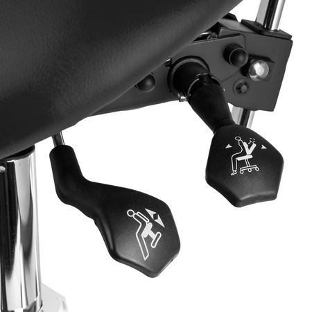 Ergonomiczny hoker regulowany SELLA czarny