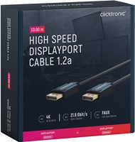 CLICKTRONIC DisplayPort DP - DP 1.2 4K cable 75m