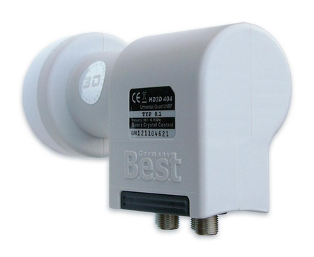 LNB Quad BEST HD3D 404 01dB