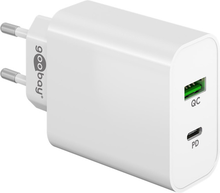 Goobay USB-C USB PD 45W power charger WHITE