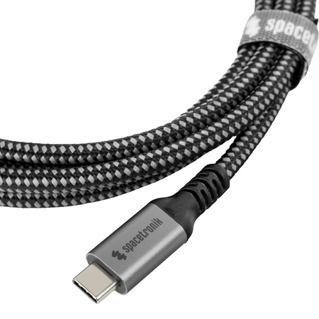 Kabel USB-C 4.0 40Gbit/s Spacetronik 1.8m