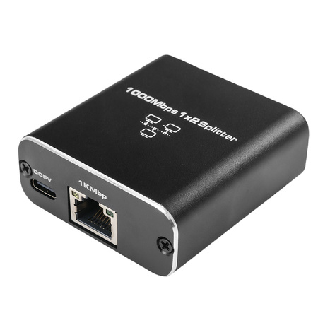 RJ45 1 by 2 network splitter SP-LC22