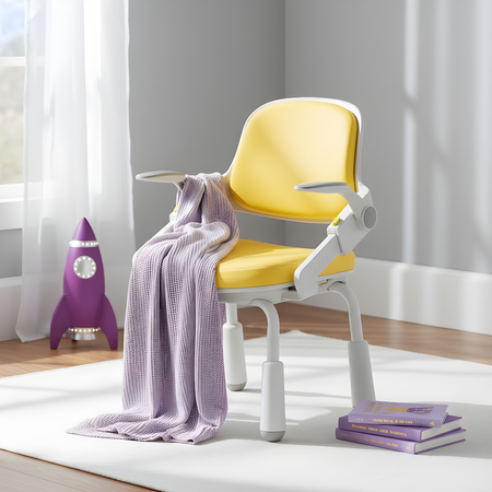 Krzesło regulowane dziecięce Spacetronik XD SPC-XD11Y Żółte