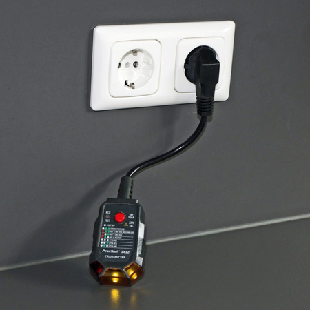 Lokalizator bezpieczników z RCD PeakTech 3432