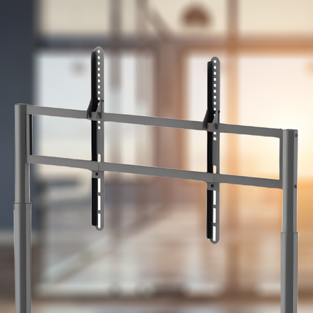 Mobilny Stojak TV SPET05G z Elektryczną Regulacją dla Ekranów 55–90 cali