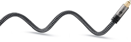 Goobay Plus TEXTIL Toslink Optical Cable 5m