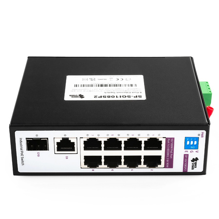 SWITCH 8portový SP-SGI108SP2 Industrial PoE SFP
