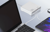 120W 6 port USB A and C charger Ldnio Q605 white