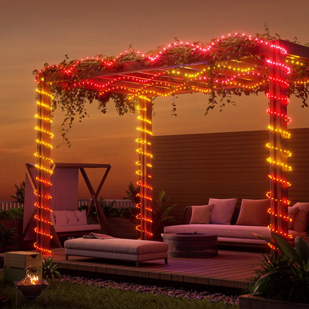 Lampki świąteczne RGBIC 200 LED Smart Yeelight 20m