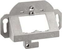 Keystone metal housing for TWO connectors