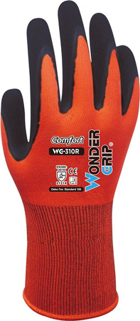 Bezpečnostné rukavice Wonder Grip WG-310R M/8 Comfort