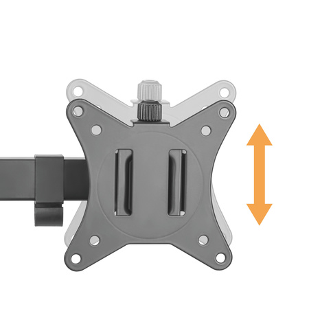 Spacetronik vertikální držák pro dva monitory SPA122