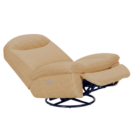 Fotel regulowany elektryczny FLAX 05 z USB regulacją oparcia i podnóżka