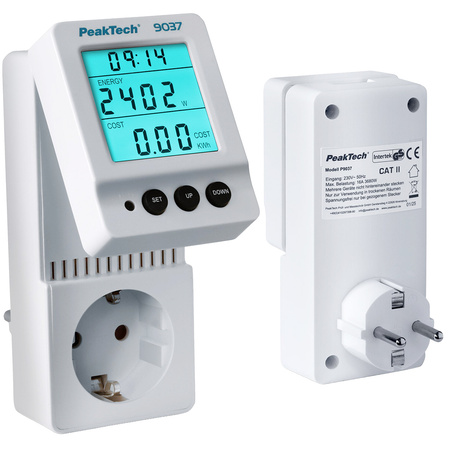 Cyfrowy Licznik Zużycia Energii PeakTech 9035