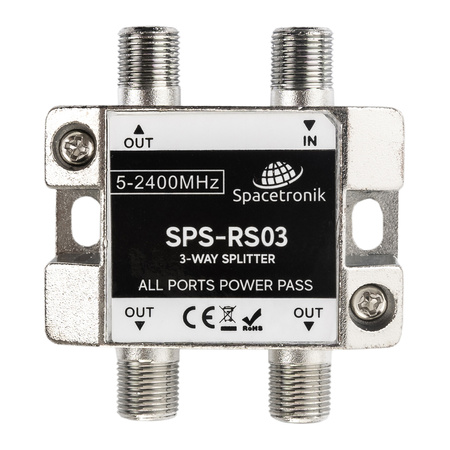 Spacetronik SPS-RS03 1/3 5-2400 MHz Splitter
