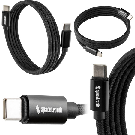 Kabel USB-C 4.0 40Gbit/s Spacetronik 1.8m