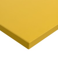 Universal desk top 120x60x18 cm Mustard