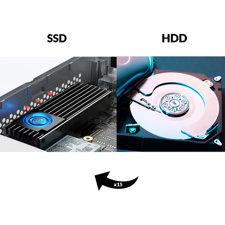 Minisforum UM790 PRO vysokorychlostní mini PC, AMD Ryzen 9 7940HS, AMD Radeon 780M, 32GB RAM DDR5, 2 x M.2 SSD 1 TB, Windows 11 Pro, 8K