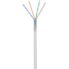 Kabel CAT5e F/UTP AWG 26/7 kroucená dvojlinka Goobay šedý 100m