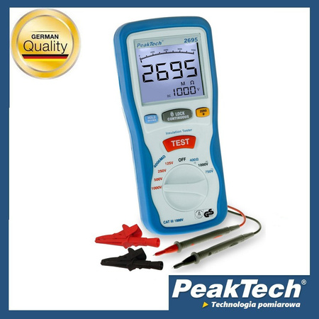 PeakTech Digital 1000V Isolationsprüfgerät 2695