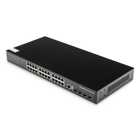 SWITCH 24x LAN řízená vrstva 3 4x SFP 10G L3