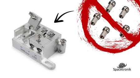 SPS-RS02M EasyTV 1/2 5-2400 MHz Splitter