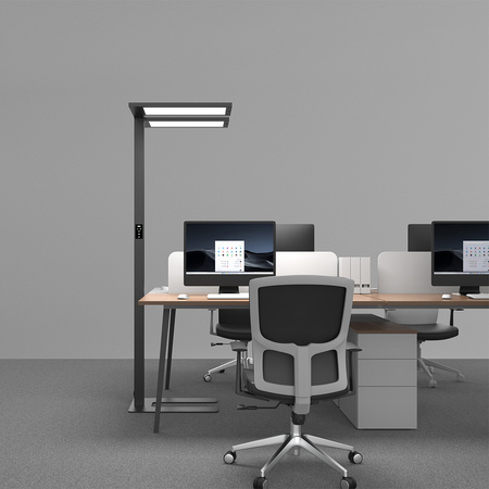 Podwójna lampa stojąca GLOW D24 Pro Auto Czarna