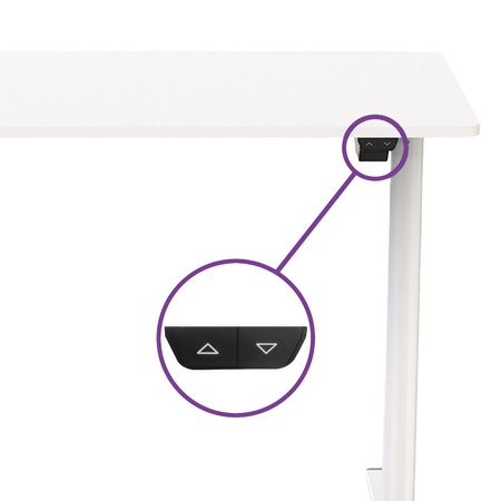Spacetronik Moris 121WW 100x60 elektrischer Schreibtisch