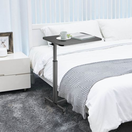 Buddy 02 Lite nastaviteľný stôl na vozíku čierny