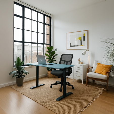 Blat MDF malowany proszkowo 120x60x2.5 Arctic Bree