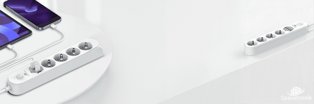 Napájací pásik Spacetronik SR-203 4 porty USB