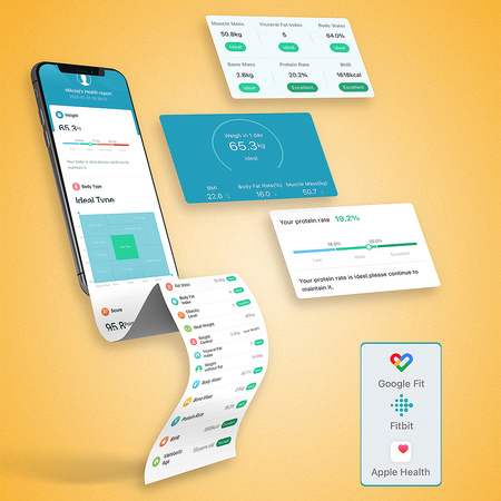 Váha Spacetronik Smart BMI WiFi BT TUYA SL-BS01