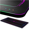 Blat do biurka gamingowy z LED 136 x 66 x 2.6 cm