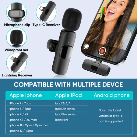 USB-C Wireless Microphone SPU-WM01C