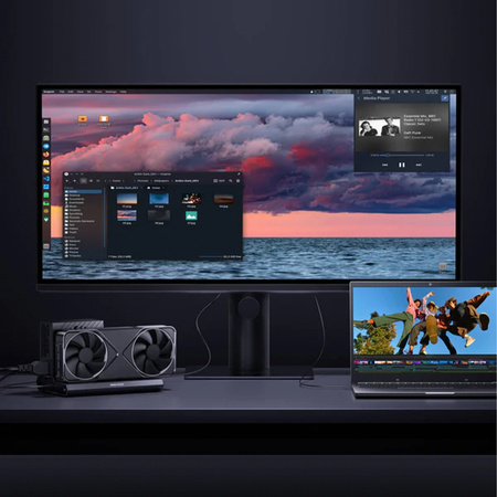 Stacja dokująca eGPU OCuLink TB5 Minisforum DEG2