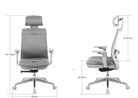 Spacetronik Albert Swivel Office Chair Black