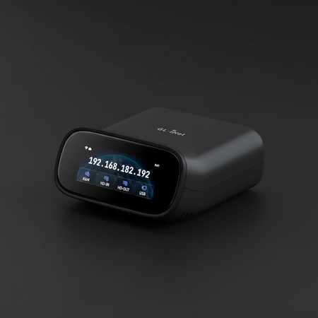 Przełącznik KVM IP Wi-Fi HDMI 4K Comet Pro GL-RM10